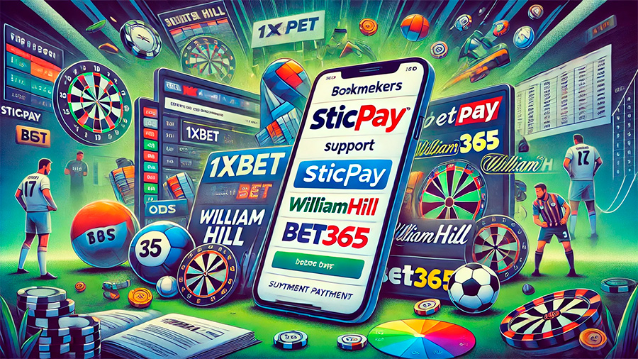 Major bookmakers that support Sticpay